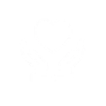 ikona serca w dłoniach